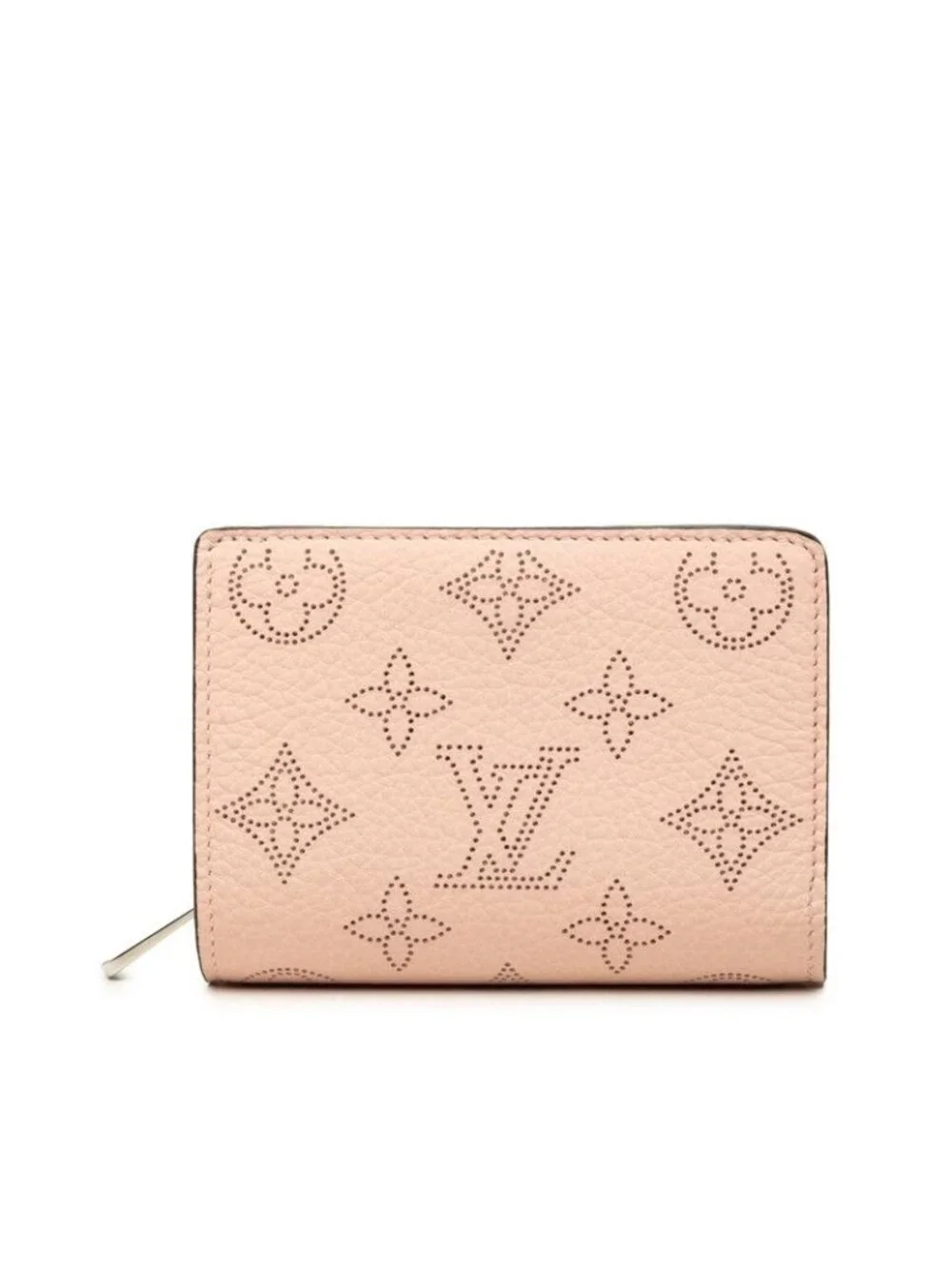 Louis Vuitton Monogram Mahina Portefeuille Clair Compact Wallet Bifold Jasmine